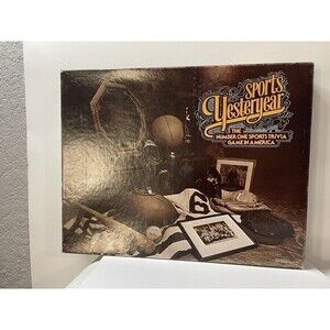 Vintage Sports Yesteryear Trivia Game 1997 Rare Condition is‎ a board game